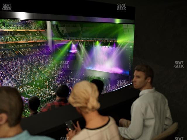 Bridgestone Arena - Section Suite Club 49 Seat View