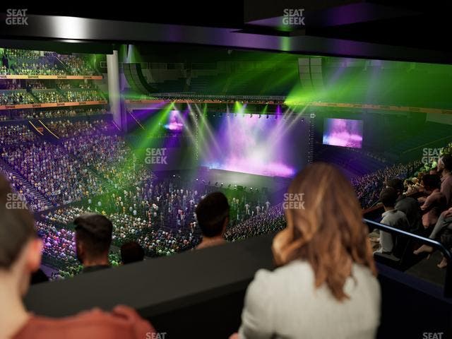 Bridgestone Arena - Section Suite Club 50 Seat View