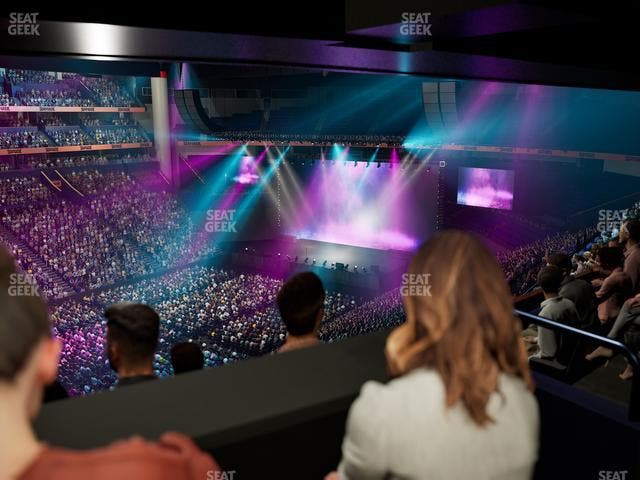 Bridgestone Arena - Section Suite Club 50 Seat View