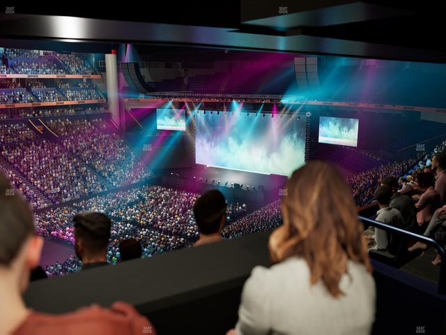 Bridgestone Arena - Section Suite Club 50 Seat View Bridgestone Arena - Section Suite Club 50 Seat View