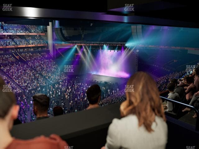 Bridgestone Arena - Section Suite Club 50 Seat View