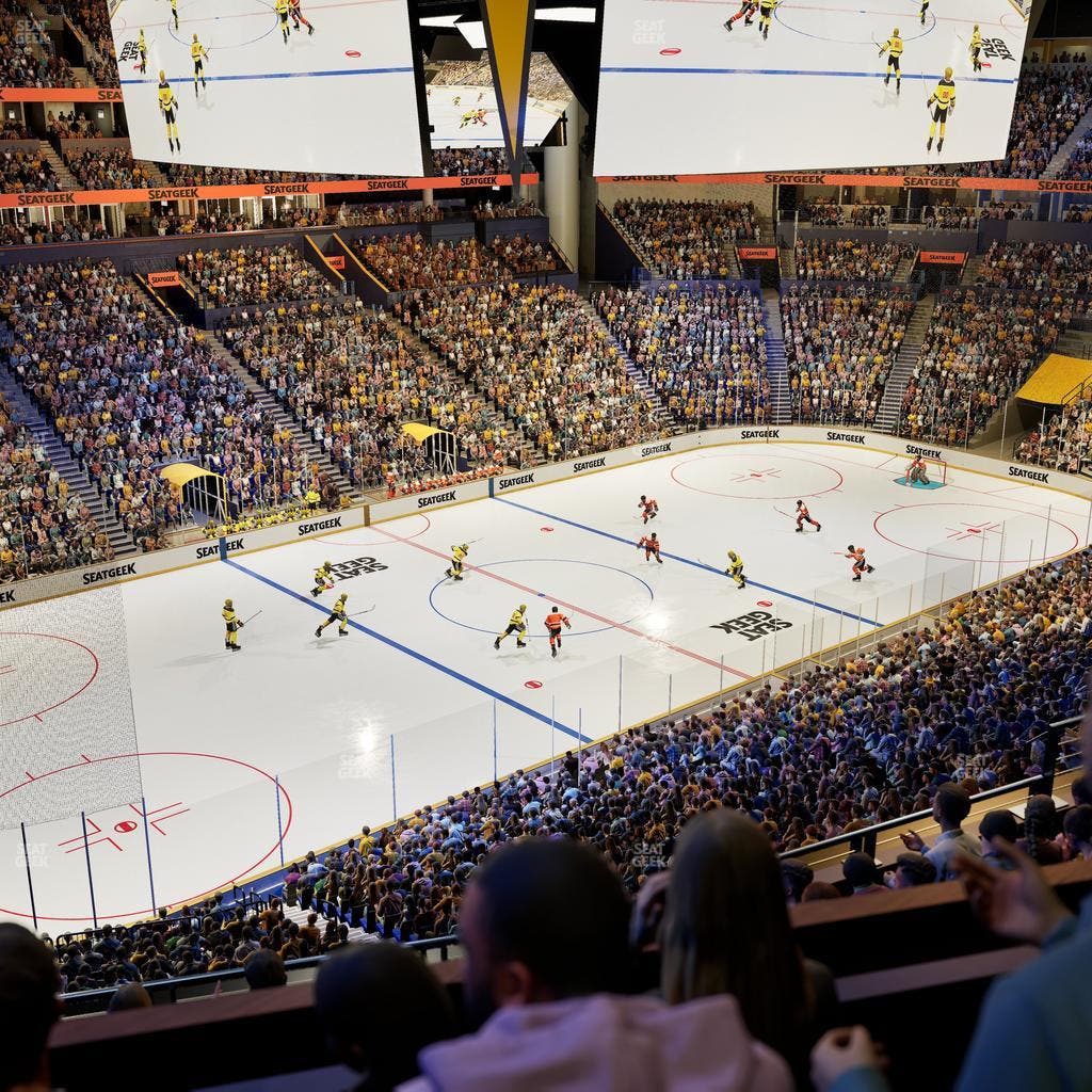Bridgestone Arena - Section Suite Club 50 Seat View