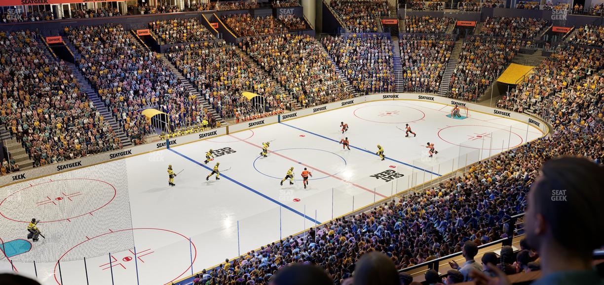 Bridgestone Arena - Section Suite Club 50 Seat View