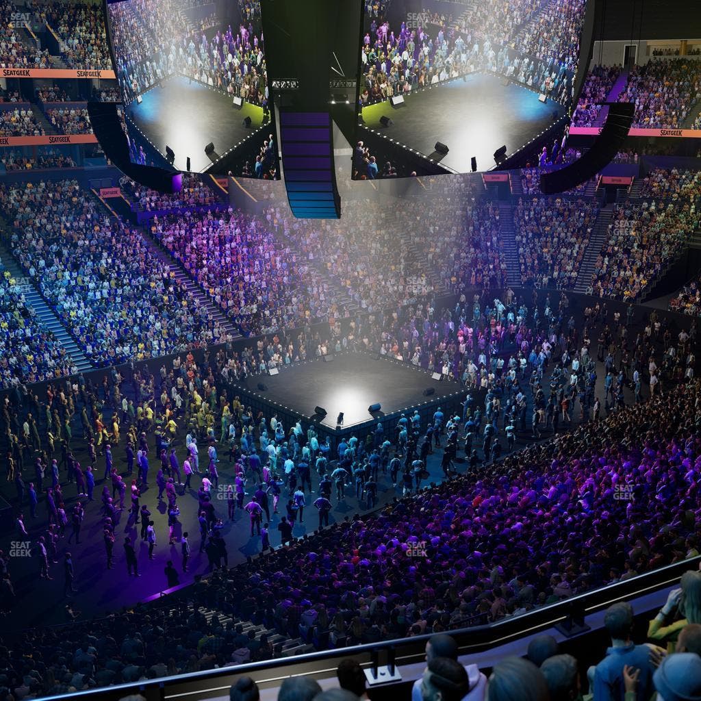 Bridgestone Arena - Section Suite Club 50 Seat View