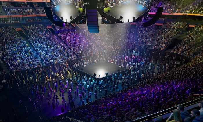 Bridgestone Arena - Section Suite Club 50 Seat View