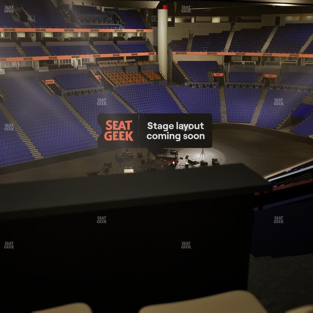 Bridgestone Arena - Section Suite Club 50 Seat View