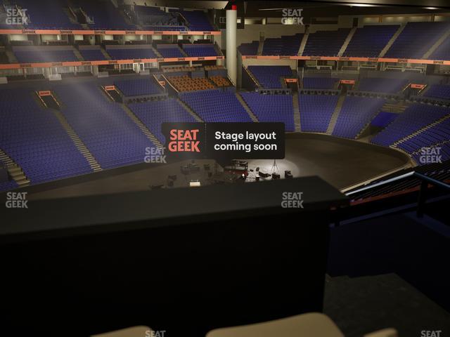 Bridgestone Arena - Section Suite Club 50 Seat View