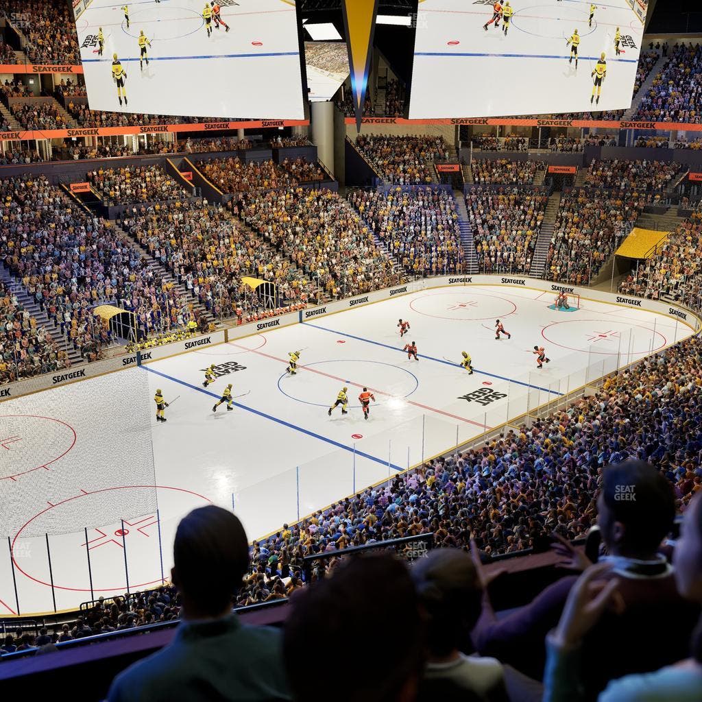 Bridgestone Arena - Section Suite Club 51 Seat View