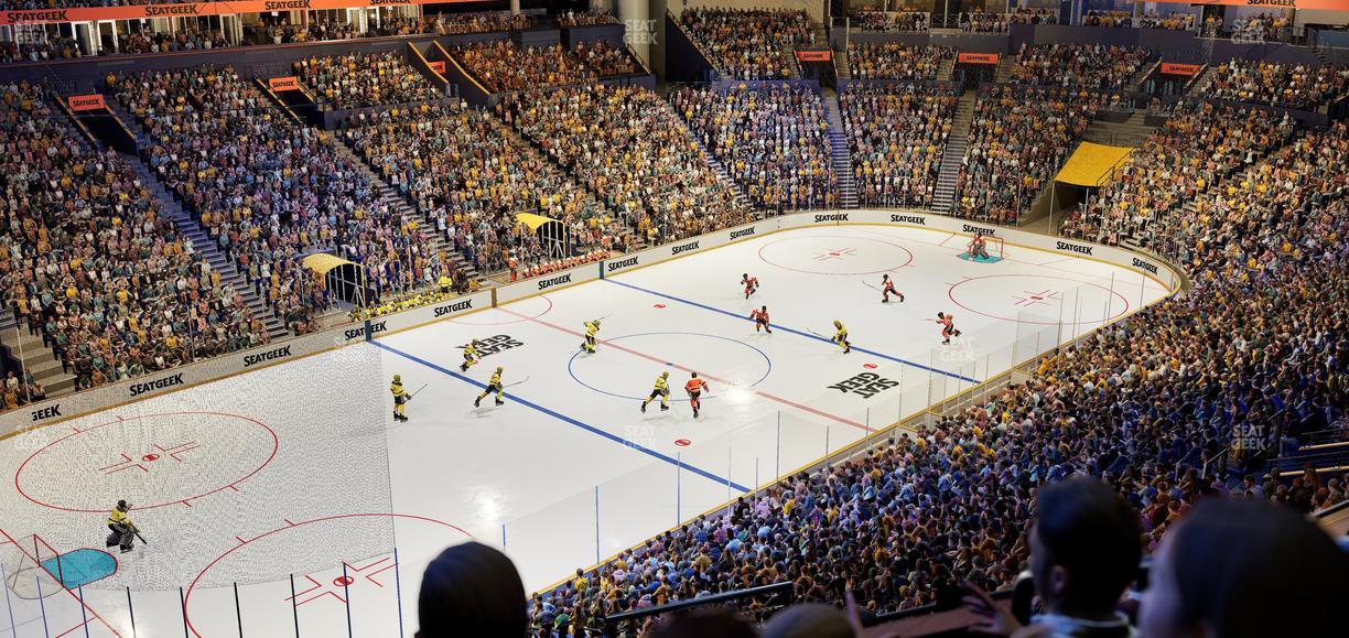 Bridgestone Arena - Section Suite Club 51 Seat View