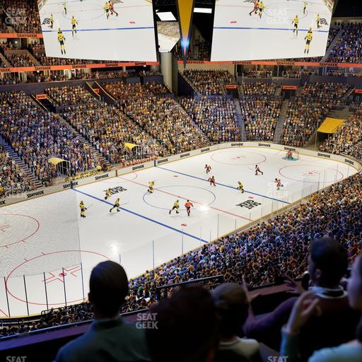 Bridgestone Arena - Section Suite Club 51 Seat View