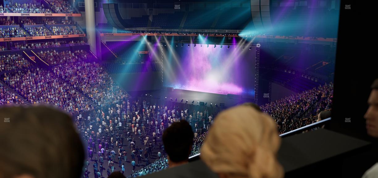 Bridgestone Arena - Section Suite Club 51 Seat View