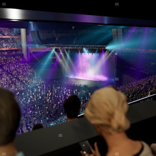 Bridgestone Arena - Section Suite Club 51 Seat View