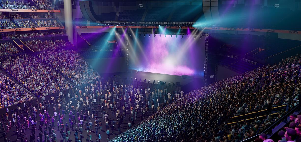 Bridgestone Arena - Section Suite Club 51 Seat View