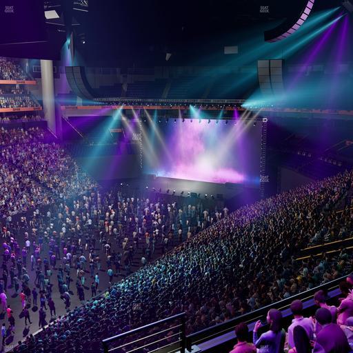 Bridgestone Arena - Section Suite Club 51 Seat View