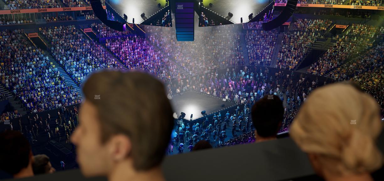 Bridgestone Arena - Section Suite Club 51 Seat View