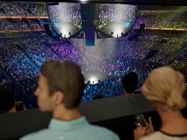 Bridgestone Arena - Section Suite Club 51 Seat View