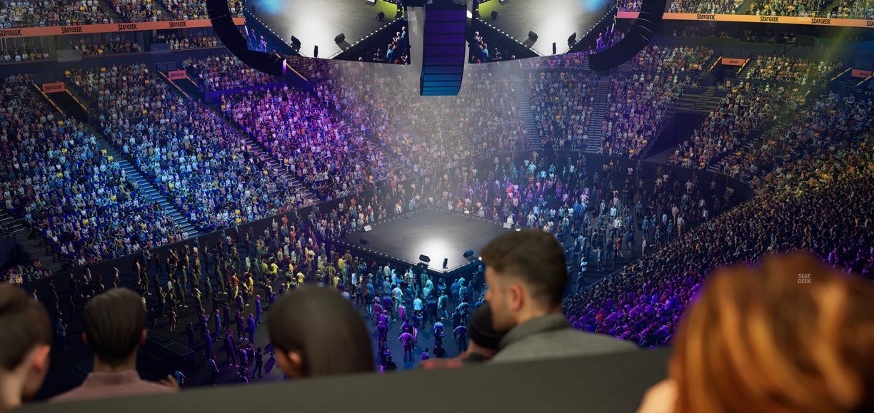 Bridgestone Arena - Section Suite Club 52 Seat View