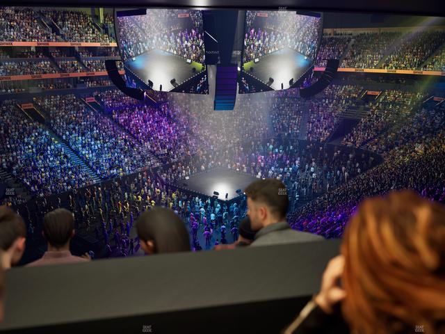 Bridgestone Arena - Section Suite Club 52 Seat View