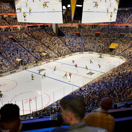 Bridgestone Arena - Section Suite Club 52 Seat View