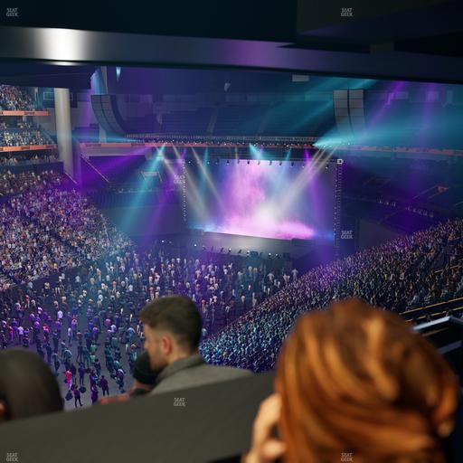 Bridgestone Arena - Section Suite Club 52 Seat View