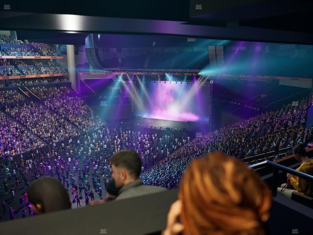 Bridgestone Arena - Section Suite Club 52 Seat View Bridgestone Arena - Section Suite Club 52 Seat View