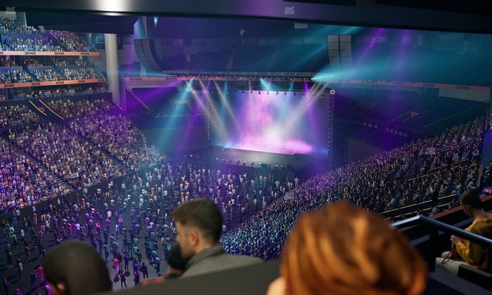 Bridgestone Arena - Section Suite Club 52 Seat View