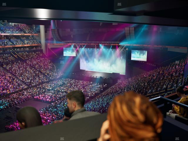 Bridgestone Arena - Section Suite Club 52 Seat View Bridgestone Arena - Section Suite Club 52 Seat View