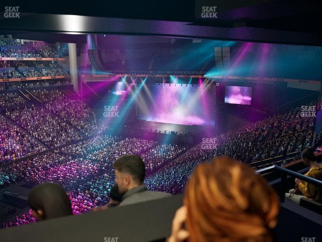 Bridgestone Arena - Section Suite Club 52 Seat View