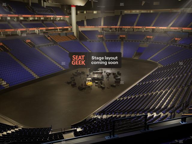 Bridgestone Arena - Section Suite Club 53 Seat View