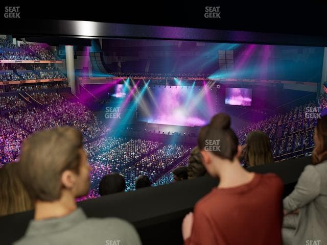 Bridgestone Arena - Section Suite Club 53 Seat View