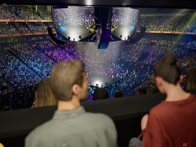 Bridgestone Arena - Section Suite Club 53 Seat View