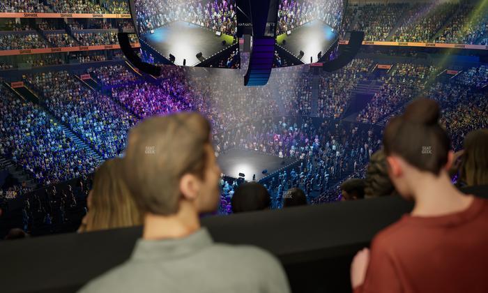 Bridgestone Arena - Section Suite Club 53 Seat View