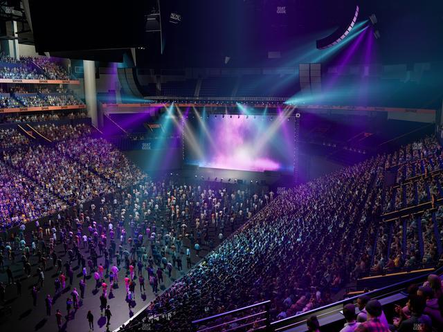 Bridgestone Arena - Section Suite Club 53 Seat View