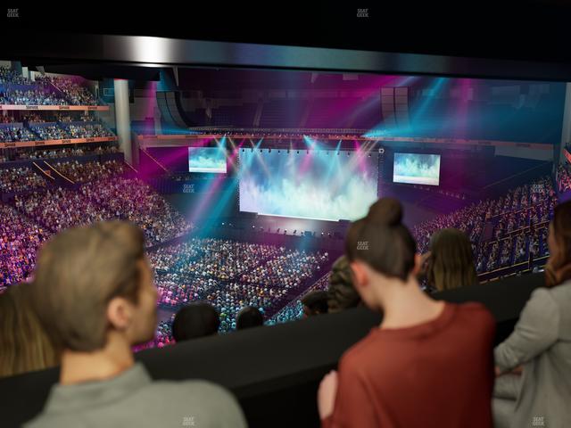 Bridgestone Arena - Section Suite Club 53 Seat View Bridgestone Arena - Section Suite Club 53 Seat View