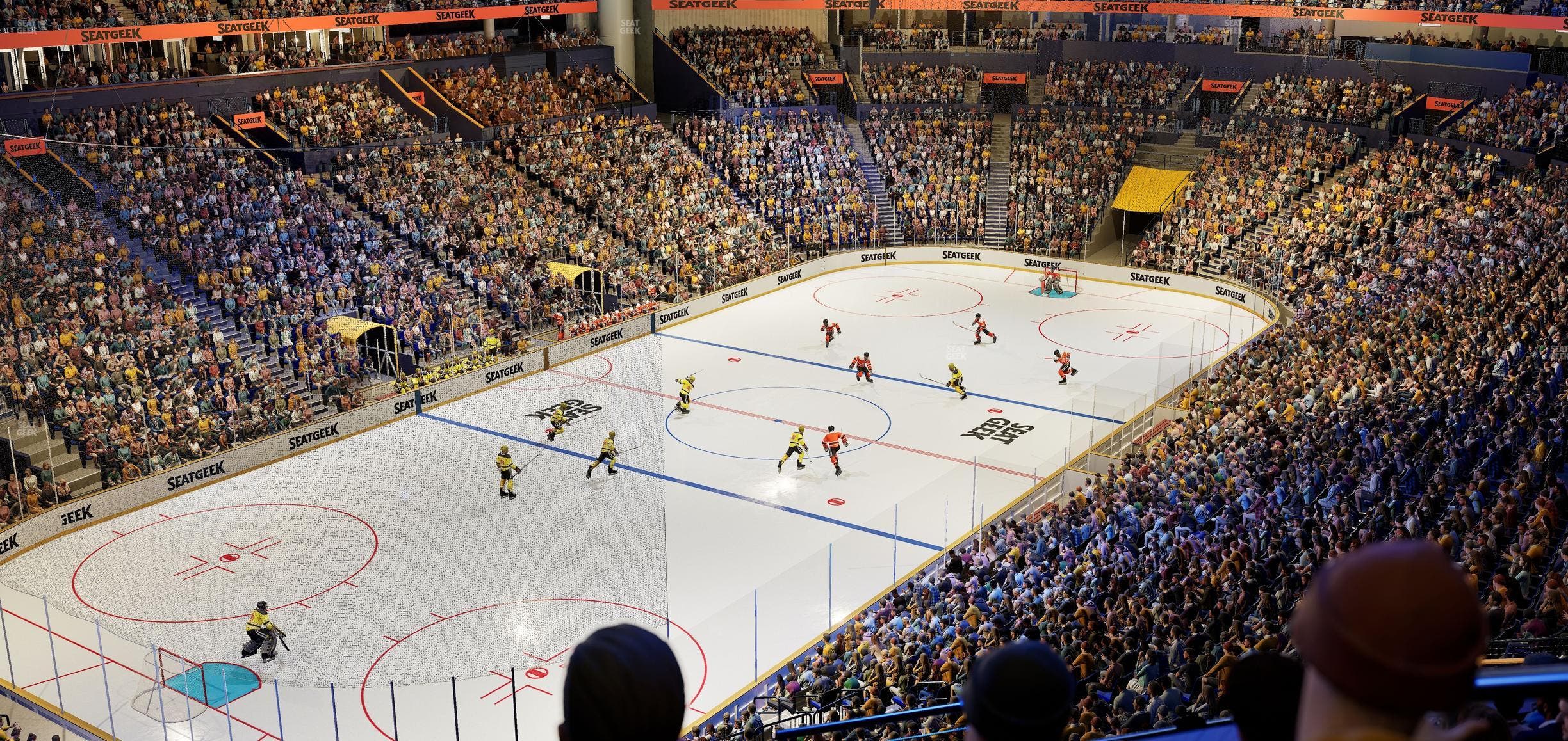 Bridgestone Arena - Section Suite Club 53 Seat View