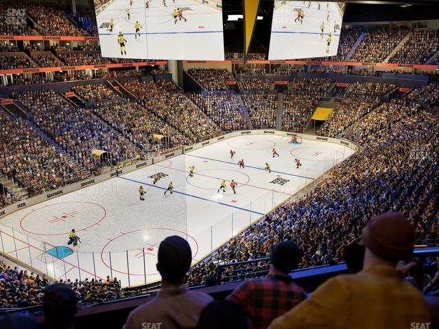 Bridgestone Arena - Section Suite Club 53 Seat View