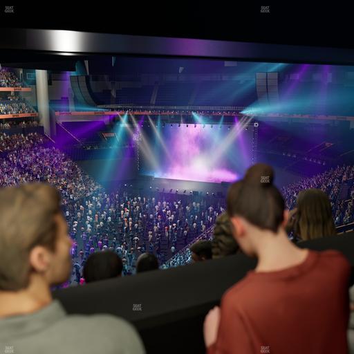 Bridgestone Arena - Section Suite Club 53 Seat View