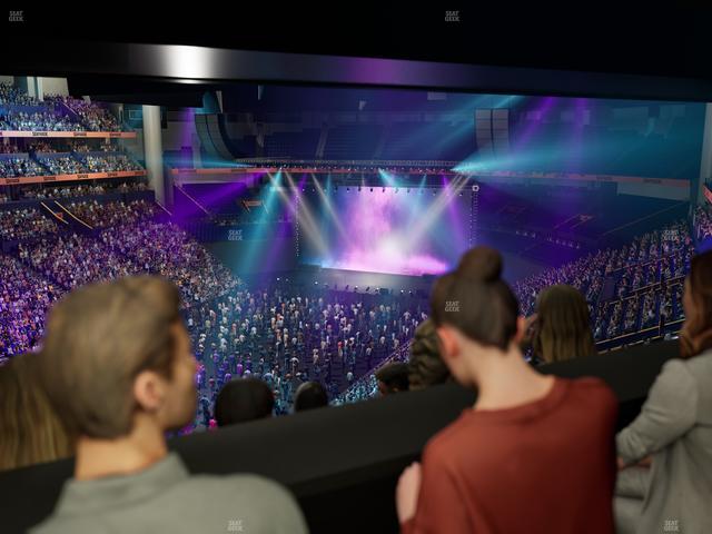 Bridgestone Arena - Section Suite Club 53 Seat View Bridgestone Arena - Section Suite Club 53 Seat View