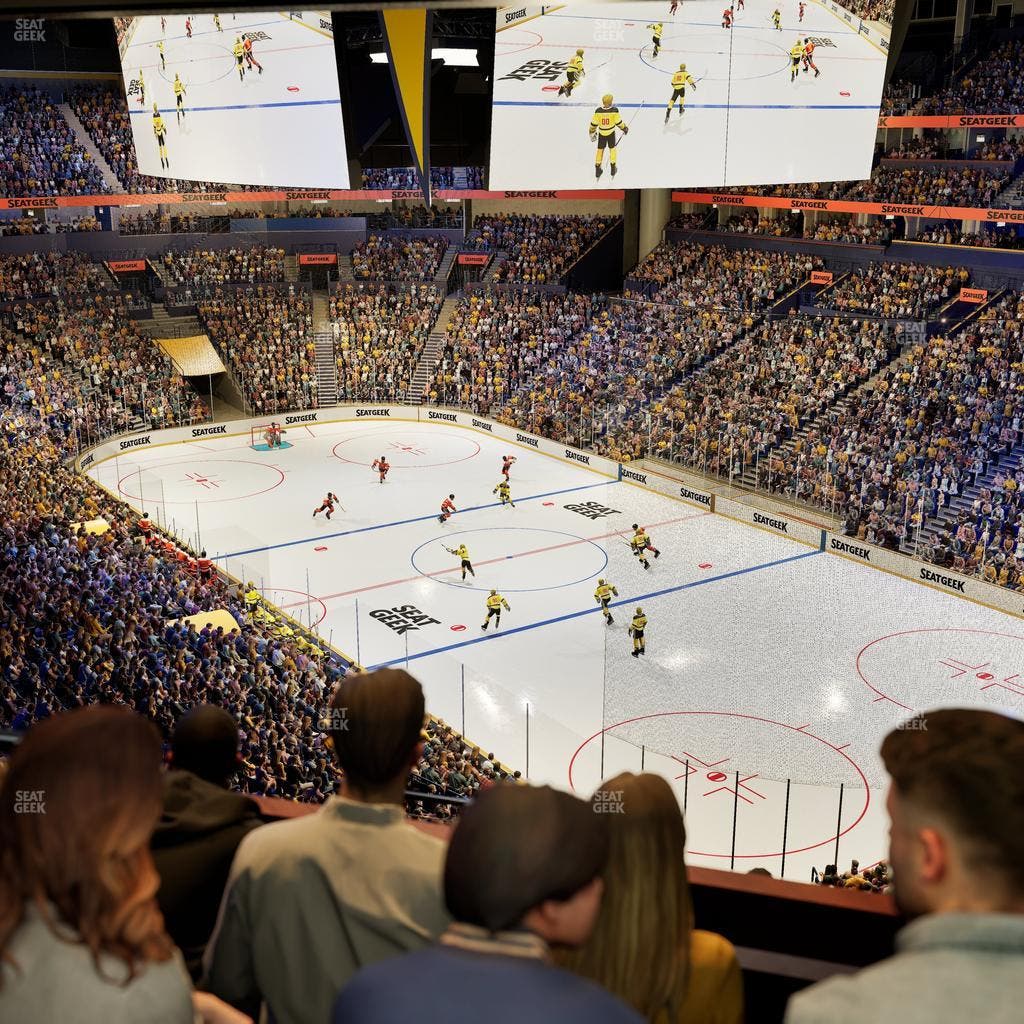 Bridgestone Arena - Section Suite Club 56 Seat View