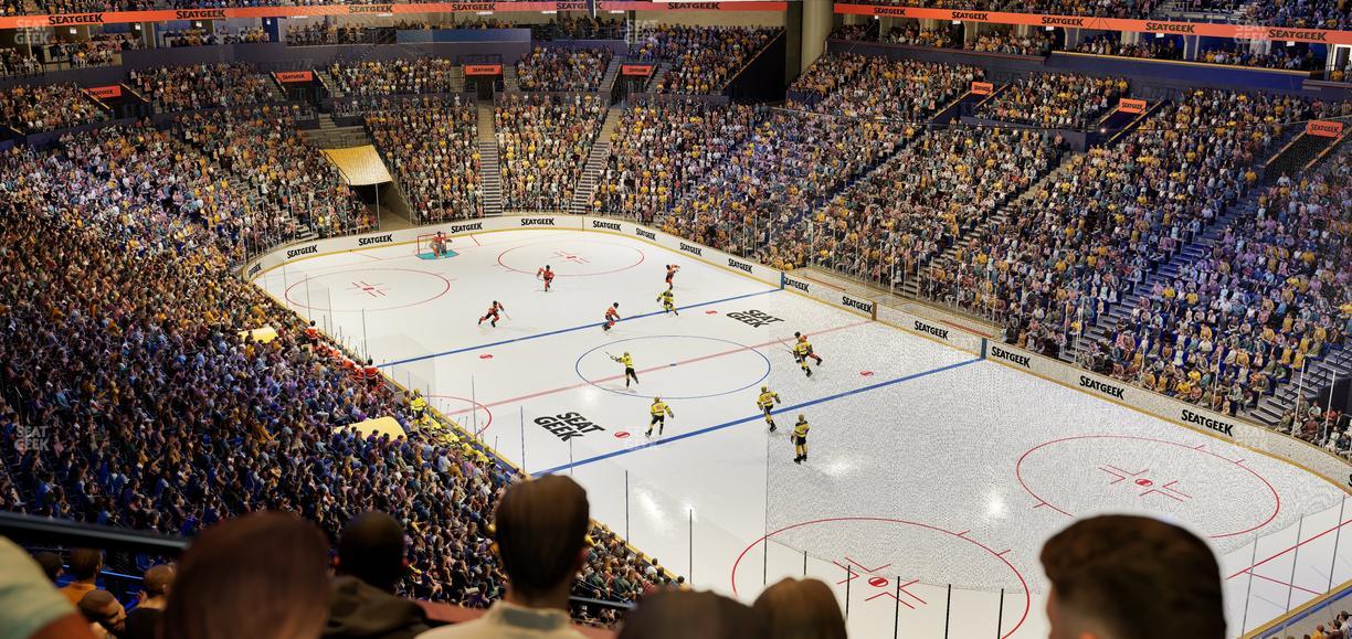 Bridgestone Arena - Section Suite Club 56 Seat View