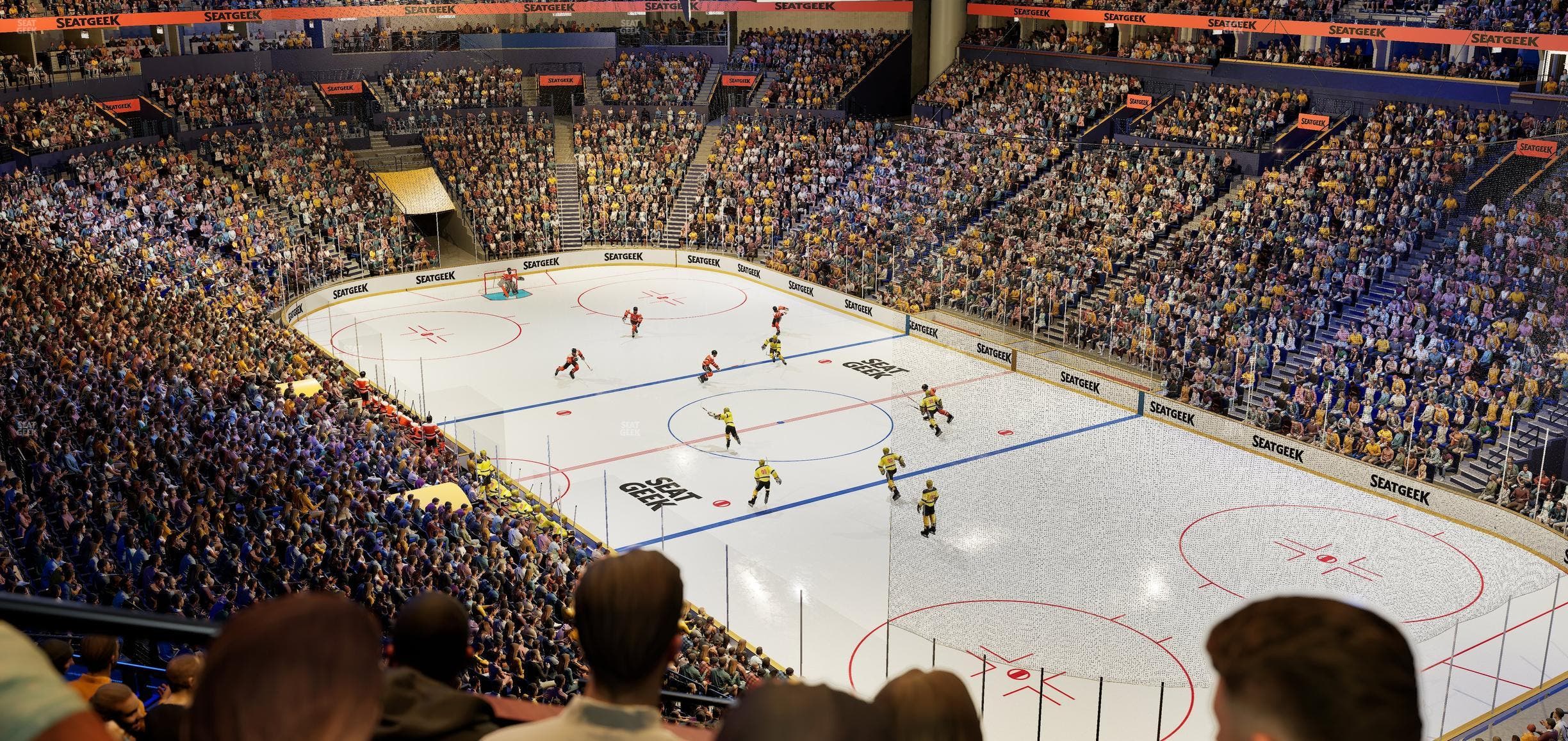 Bridgestone Arena - Section Suite Club 56 Seat View
