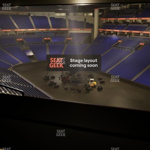 Bridgestone Arena - Section Suite Club 56 Seat View