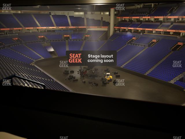 Bridgestone Arena - Section Suite Club 56 Seat View