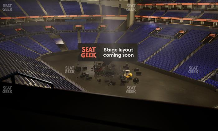 Bridgestone Arena - Section Suite Club 56 Seat View