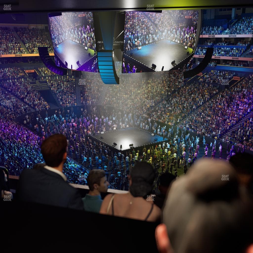 Bridgestone Arena - Section Suite Club 56 Seat View