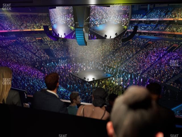 Bridgestone Arena - Section Suite Club 56 Seat View