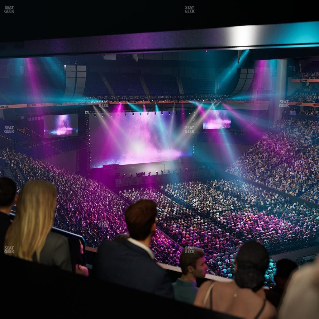 Bridgestone Arena - Section Suite Club 56 Seat View