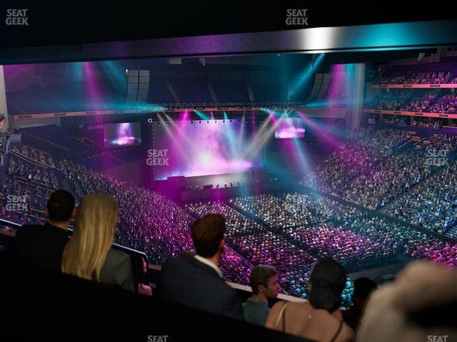 Bridgestone Arena - Section Suite Club 56 Seat View