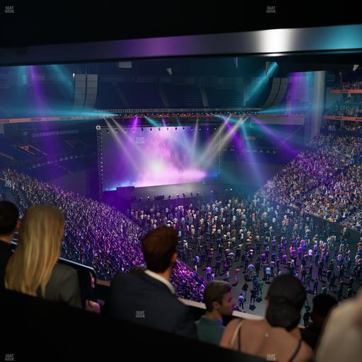 Bridgestone Arena - Section Suite Club 56 Seat View