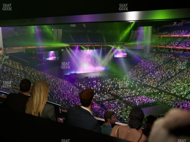 Bridgestone Arena - Section Suite Club 56 Seat View